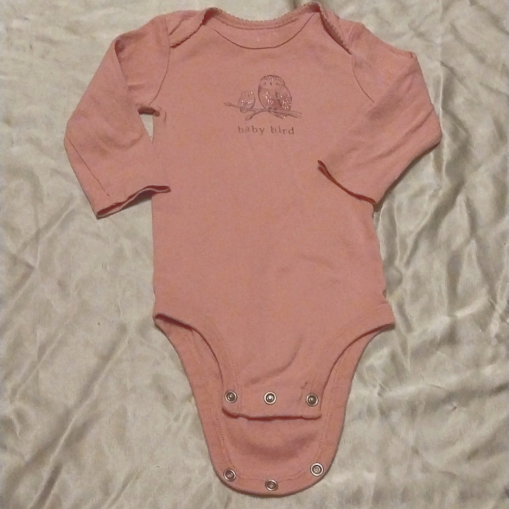 Long-sleeved onsie with Mama and Owllet